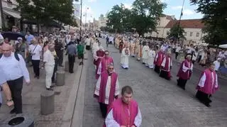 Uroczystości Bożego Ciała w Warszawie