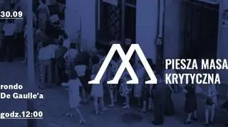 Piesza Masa Krytyczna wyjdzie na ulice