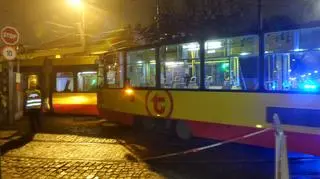 Zderzenie tramwajów na Pradze Północ