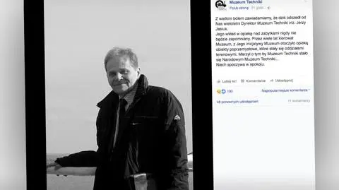 Nie żyje Jerzy Jasiuk, wieloletni dyrektor Muzeum Techniki