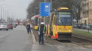 Potrącenie na torowisku 