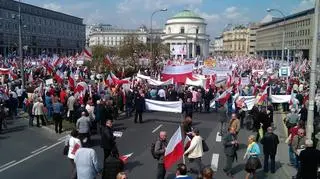 Protest w obronie TV Trwam