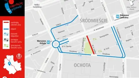 Frezowanie, remont, marsz. Weekend utrudnień na ulicach