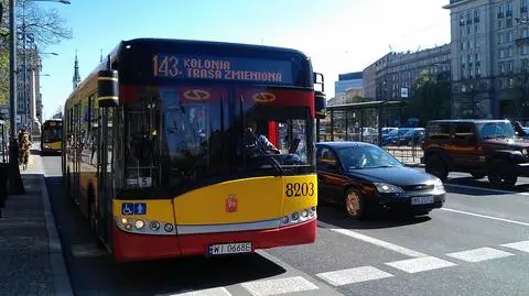 Mecz na Legii: autobusy na objazdach objazdów