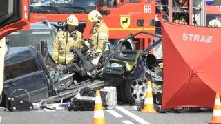 Śmiertelny wypadek na krajowej "2" w Kałuszynie