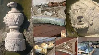 Skarby znalezione na dnie Wisły