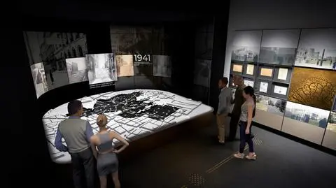 Muzeum Getta Warszawskiego na wizualizacjach