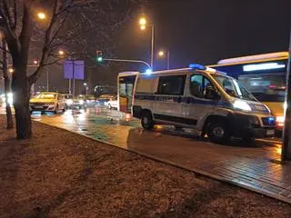 Potrącenie 8-latka na przejściu dla pieszych