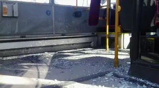 Wypadek autobusu miejskiego