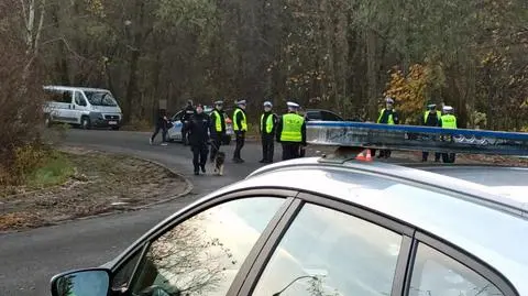 Samochód uderzył w drzewo na łuku drogi. Nie żyje kobieta, policja poszukuje kierowcy