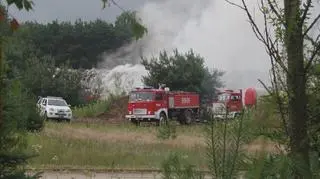 Akcja strażaków w Jaskółowie