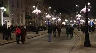 Tak świeci Warszawa!