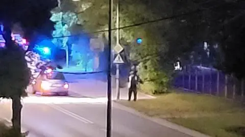 Potrącenie mężczyzny na przejeździe kolejowym