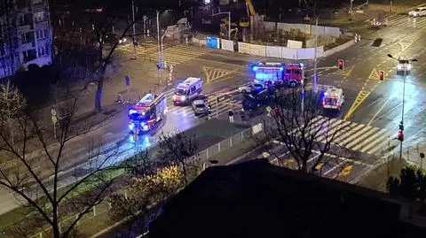 Kolizja na Czerniakowskiej, kierowca ukarany mandatem