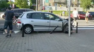 Zderzenie na Szczęśliwickiej