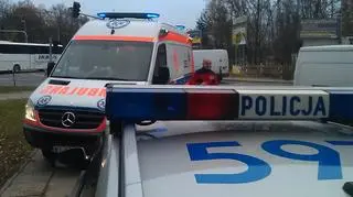 Scania wjechała w osobówki