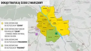 Dokąd trafiają ścieki w Warszawie? 