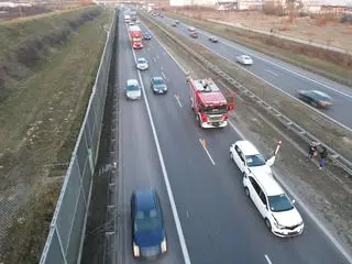 Zderzenie na A2