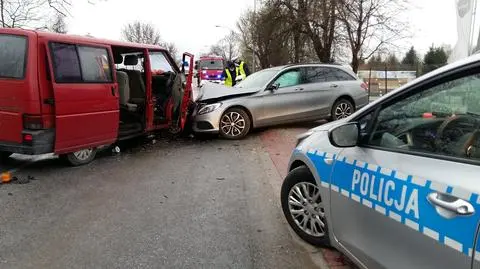 Wypadek na Białołęce