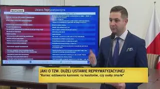 Patryk Jaki o "dużej" ustawie reprywatyzacyjnej 