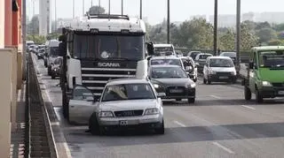 Zderzenie na moście Siekierkowskim