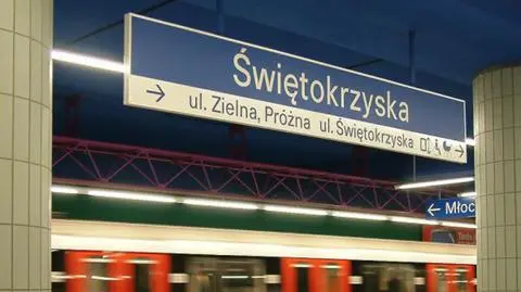 Porzucona paczka w metrze. Dwie stacje były zamknięte