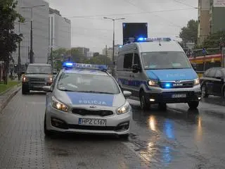 Wypadek w alei "Solidarności"