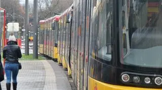 Zderzenie ciężarówki i tramwaju