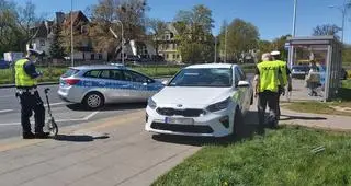 Zderzenie na rondzie Schumana