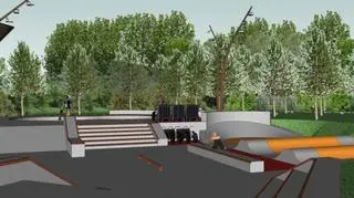 ... oraz skatepark / fot. dzięki uprzejmości autorów projektu