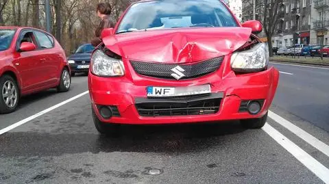 Zderzenie na Waszyngtona Jeden pas nieprzejezdny