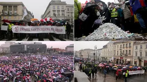 Protest nauczycieli: "Stop tej głupocie"