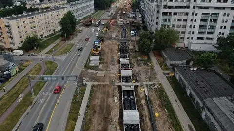 Budowa tramwaju do Wilanowa. Kolejne zmiany w organizacji ruchu