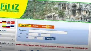 Buiro podróży informuje o upadłości na swojej stronie