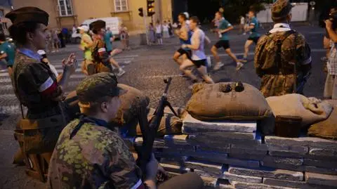 Powstańczy bieg przez centrum