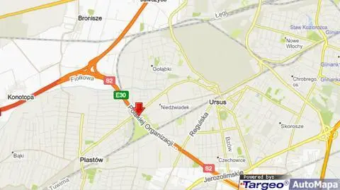 Dwie kolizje na S2. Jedna 300 metrów od drugiej