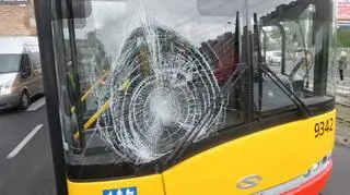 Autobus potrącił pieszego