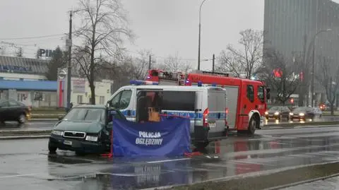 Wypadek na Jagiellońskiej. Jedna osoba zginęła