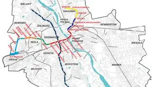 Plany zakończenia budowy II linii metra