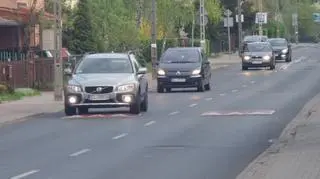 Progi zwalniające na Gilarskiej