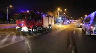 Wypadek na stacji Olszynka Grochowska