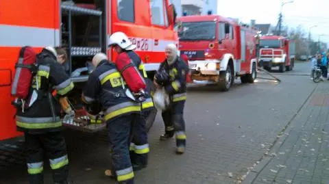 Pożar w Rembertowie. 6 osób bez domu