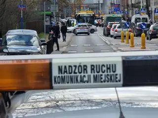 Piesza potrącona przez autobus