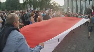 Protest przed Sądem Najwyższym