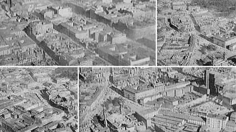 Warszawa z pokładu samolotu Luftwaffe