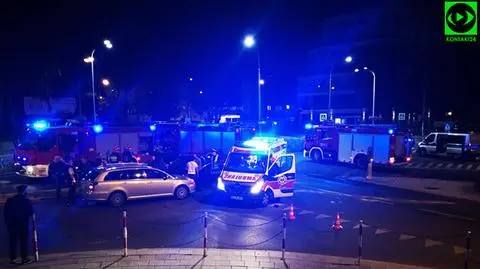 Nocna kolizja trzech aut we Włochach