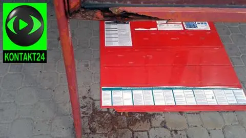 Wiata przystankowa znika w oczach