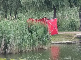 Tragedia nad stawem Glinianki Sznajdra 