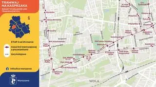 Zmiany w układzie linii tramwajowych od 25 marca