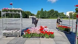 Protest rolników w Warszawie 